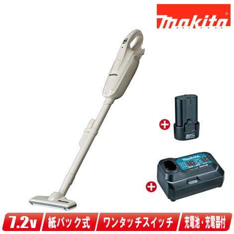 マキタ マキタ 7.2V 充電式クリーナー（紙パック式）CL072DSH 1.5Ah Li