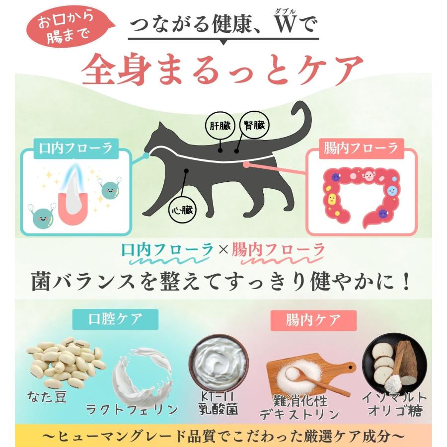 topet お口のふりかけ 猫 犬 歯磨き 歯磨きふりかけ デンタル歯磨き