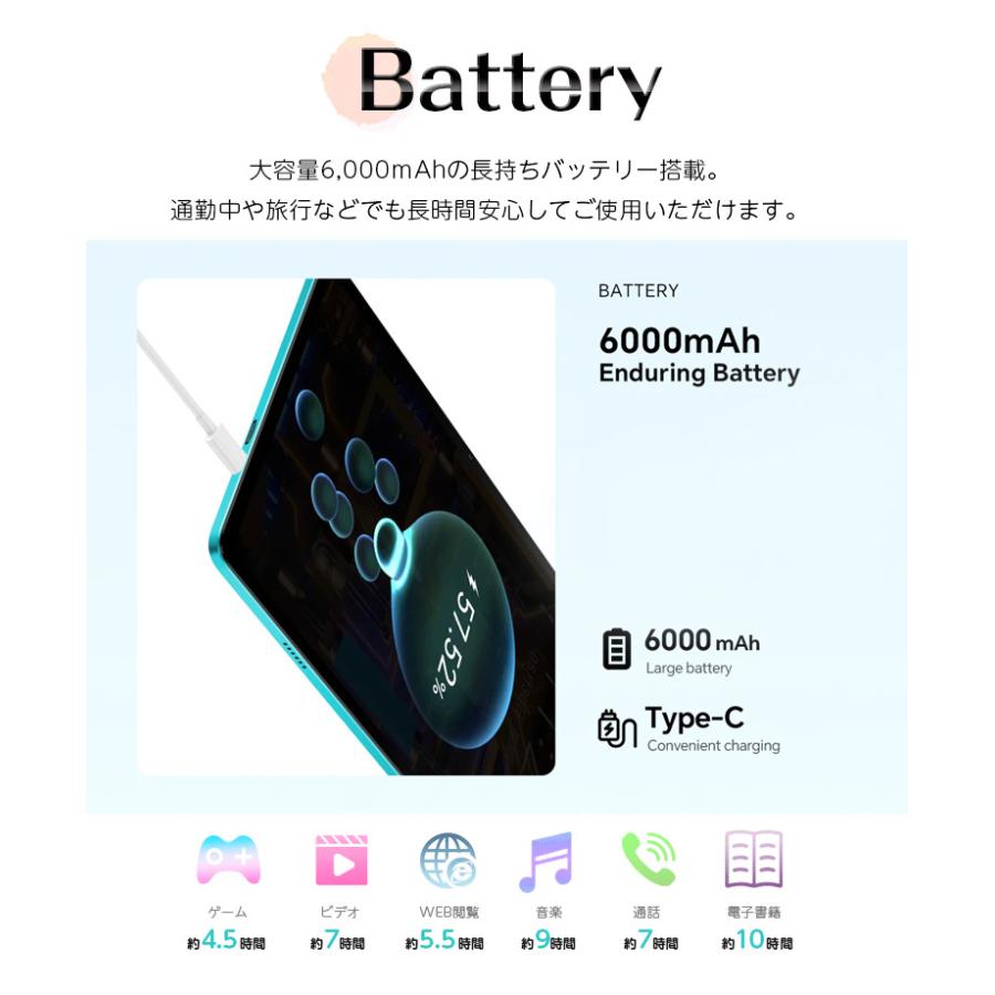 TECLAST Android16 【人気☆Wi-Fiモデル】1000円OFFクーポン