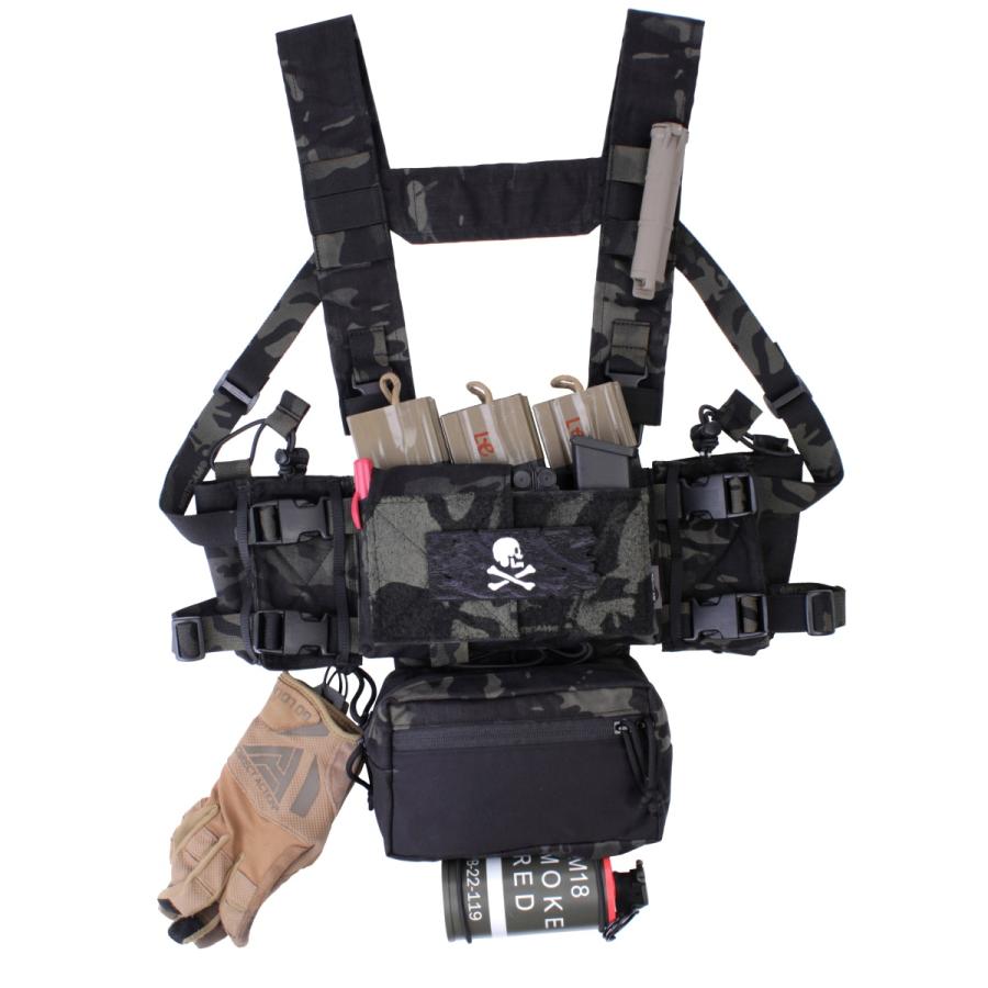 マルチカム チェストリグ Tasmanian Tigerチェスト リグ MKII マルチカム