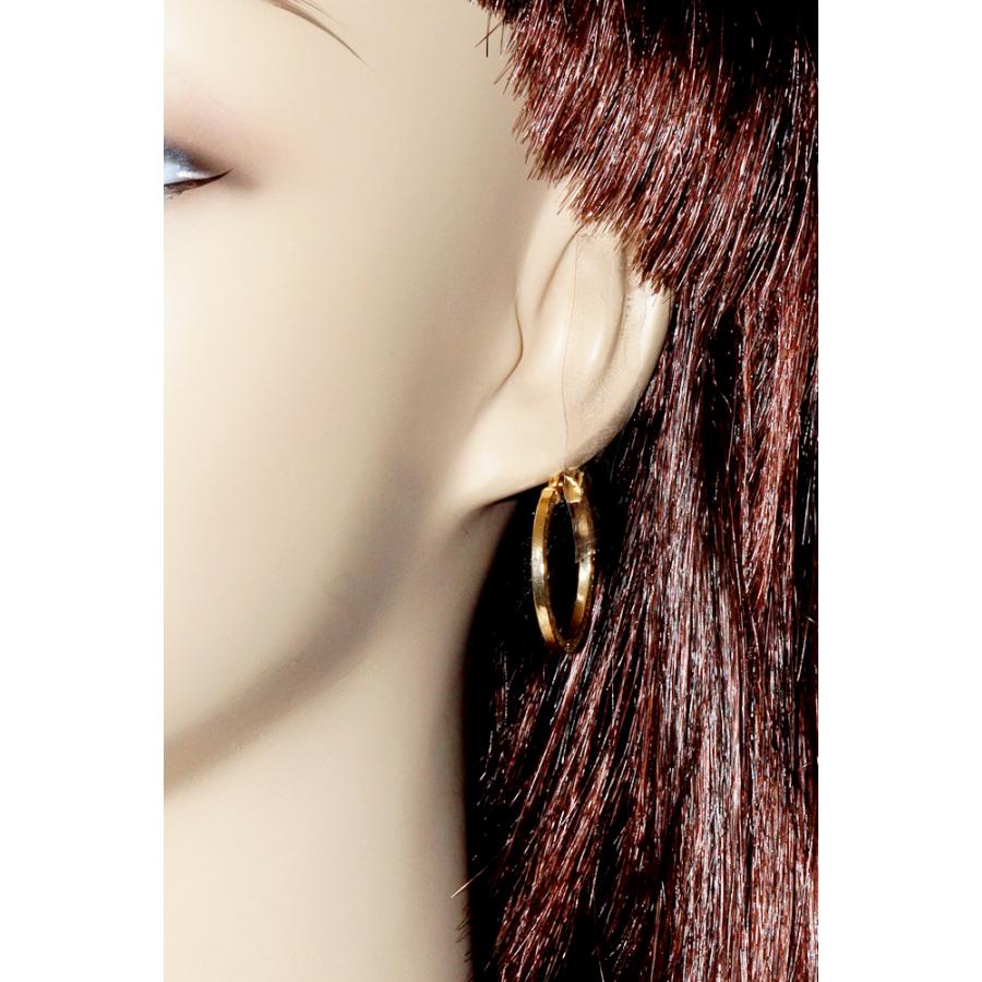 UNOAERRE（ウノアエレ） ピアス K18YG フープピアス : たかみ質店