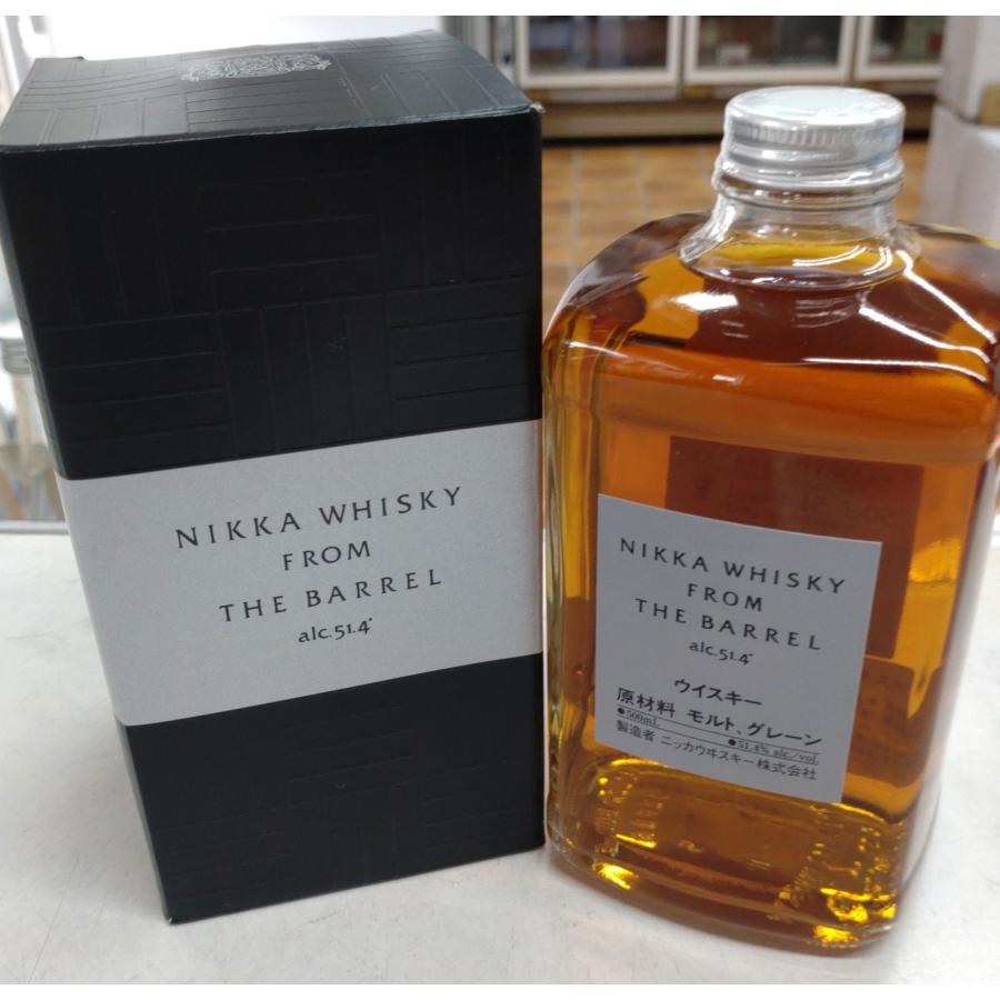 ニッカ フロム ザ バレル 500ml 51度 逆輸入 並行品 化粧箱入り : 酒の