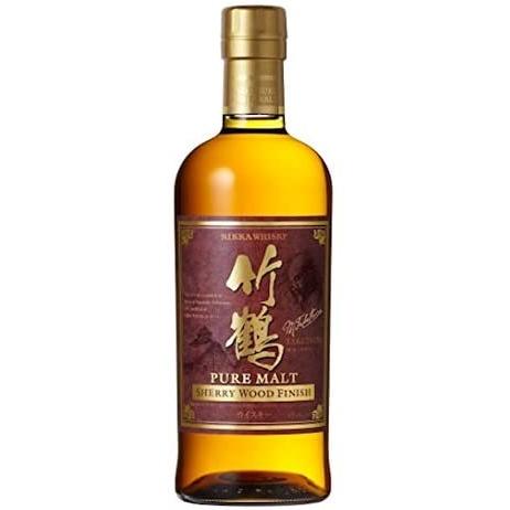竹鶴ピュアモルト シェリーウッドフィニッシュ 700ml 43度 化粧箱なし