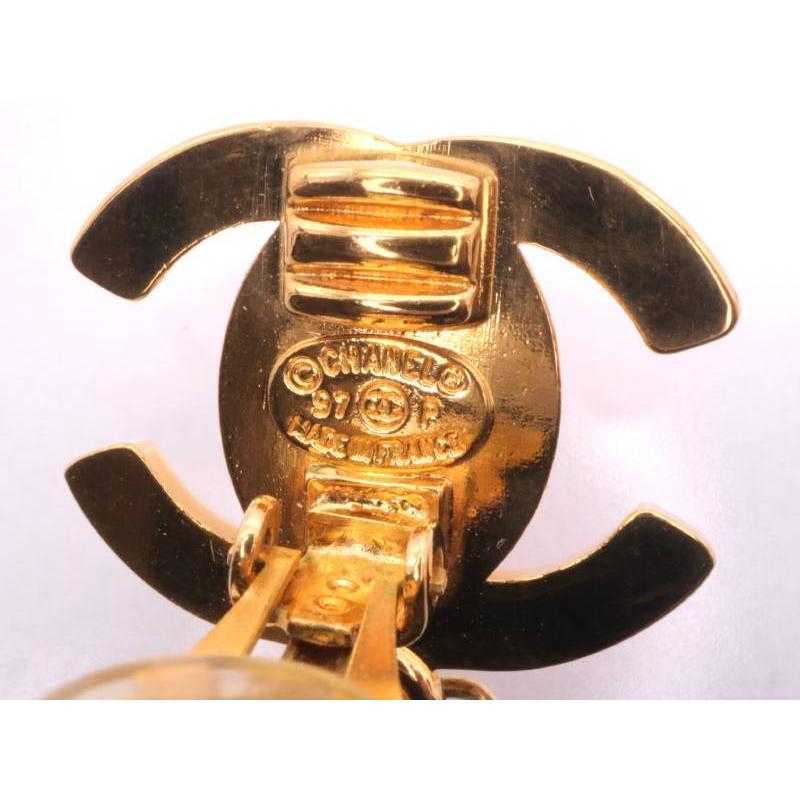 CHANEL（シャネル） ココマーク 97P フェイクパール イヤリング GP