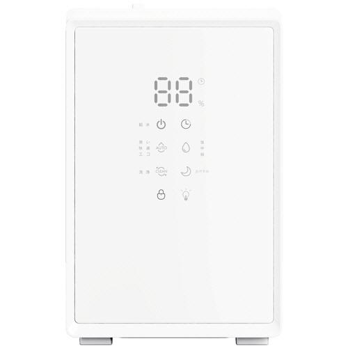 山善 スチーム式加湿器 BEAR-S34(W) ホワイト キューブ型 スチーム式