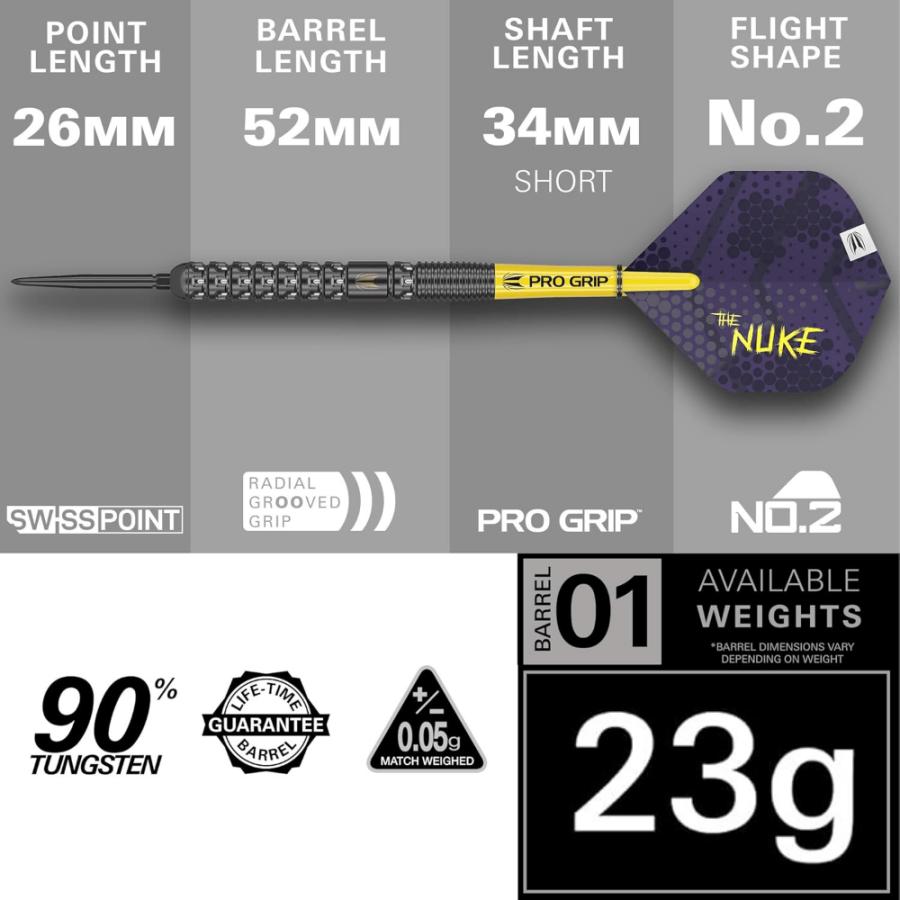 Target（ターゲット） TARGET LUKE LITTLER THE NUKE 90% 23g SWISS