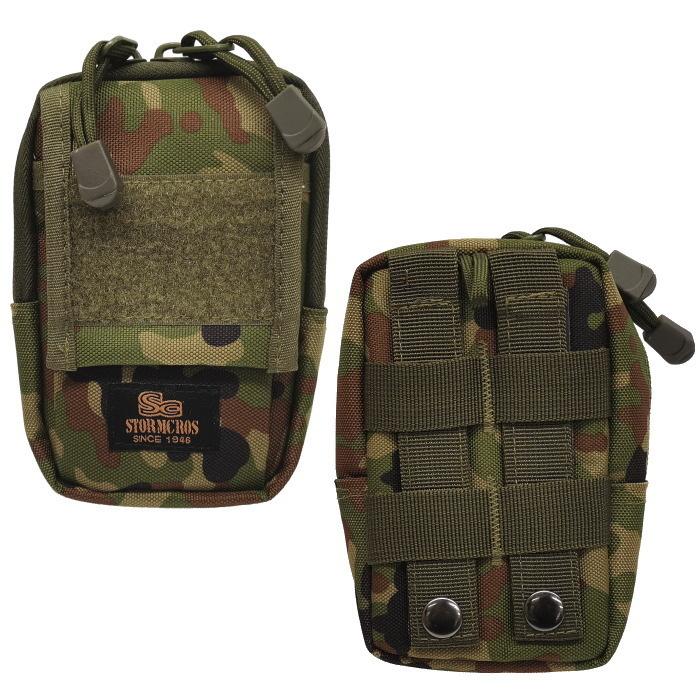 ☆PX品 陸上自衛隊 迷彩 EDCポーチ MOLE対応 (小物入れ ウエストポーチ