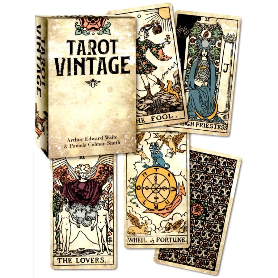 正規品・直輸入】 タロット ヴィンテージ （ビンテージ） TAROT