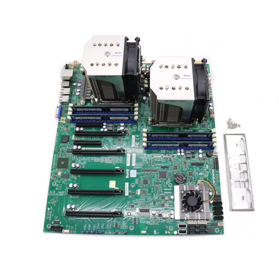 SuperMicro X9DRG-QFマザーボード CPU/CPUクーラー メモリセット Xeon