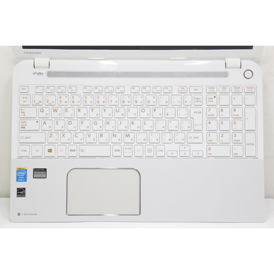東芝 dynabook T554/76LWS Core i7 4700MQ 2.4GHz/16GB/256GB(SSD)/Blu