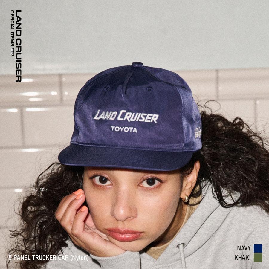 5パネルトラッカーキャップ（ナイロン） : ランドクルーザー