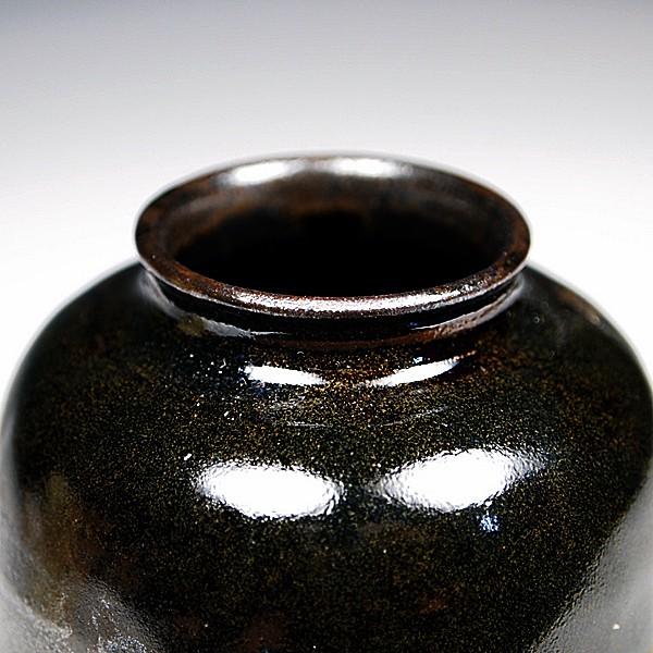 送料無料（茶道具/濃茶器）古瀬戸中興名物 在中庵肩衝茶入写し 笹田有