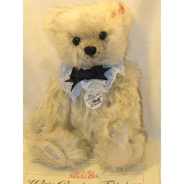 シュタイフ ホワイトチョコレートテディベア 28cm