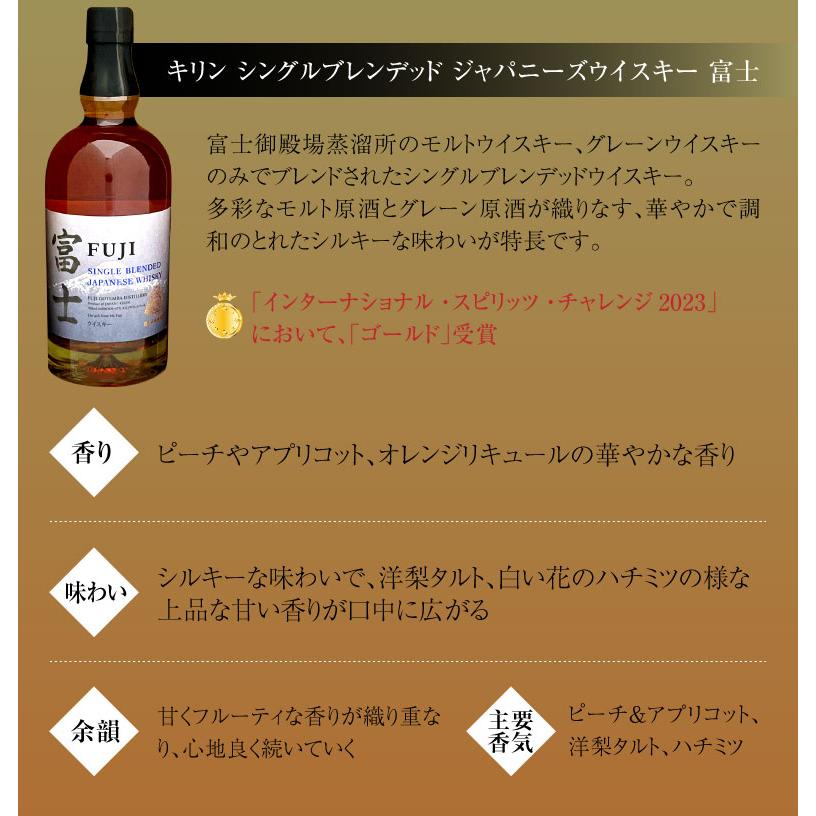 キリン（KIRIN） 御祝 誕生日 バレンタイン 富士 飲み比べ 2本セット