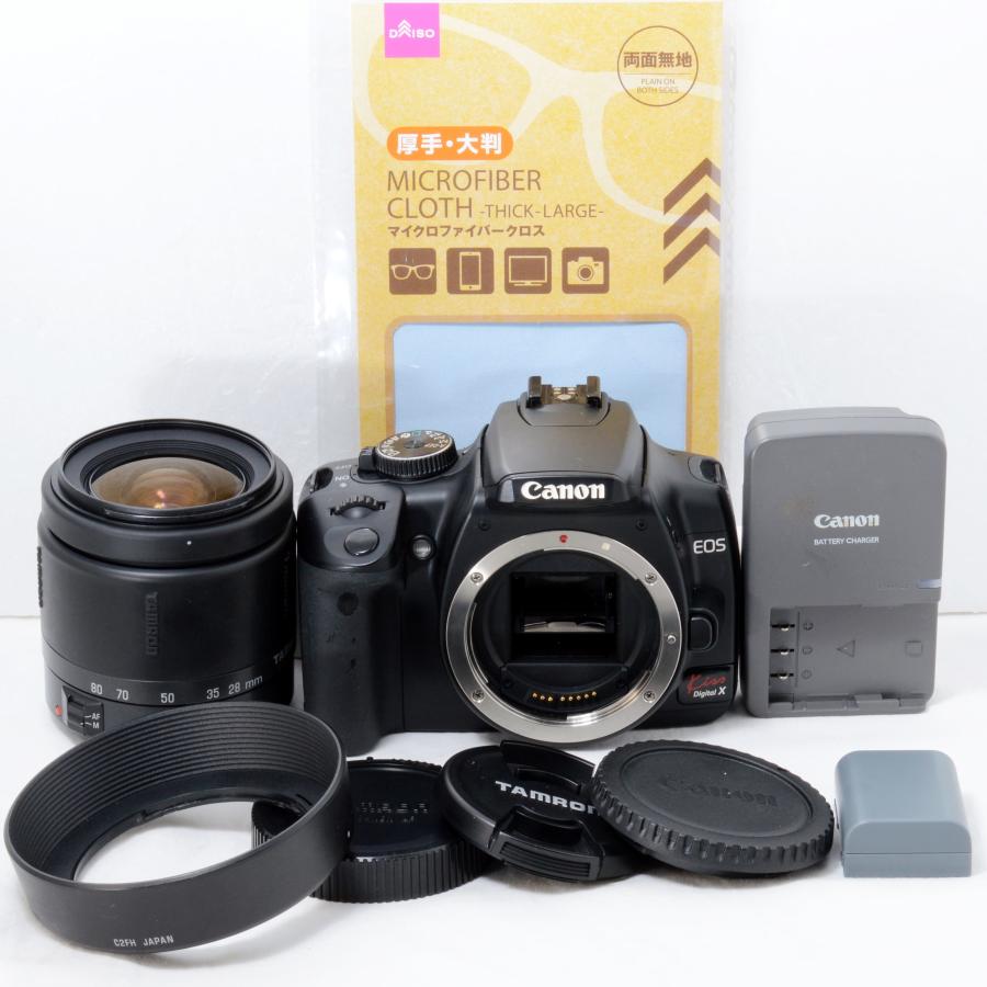 EOS Kiss キヤノン デジタル一眼レフカメラ Canon Digital X AF 28