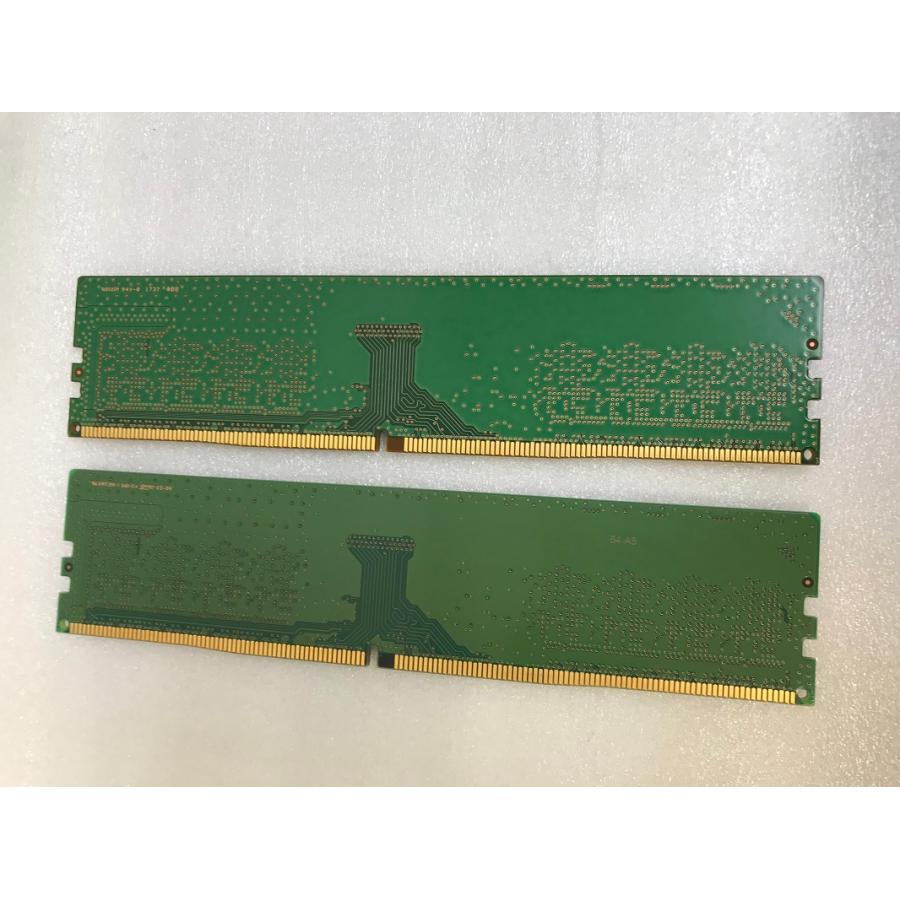 SAMSUNG PC4-2666V-UA2-11 8GB 2枚 16GB DDR4デスクトップ用メモリ PC4