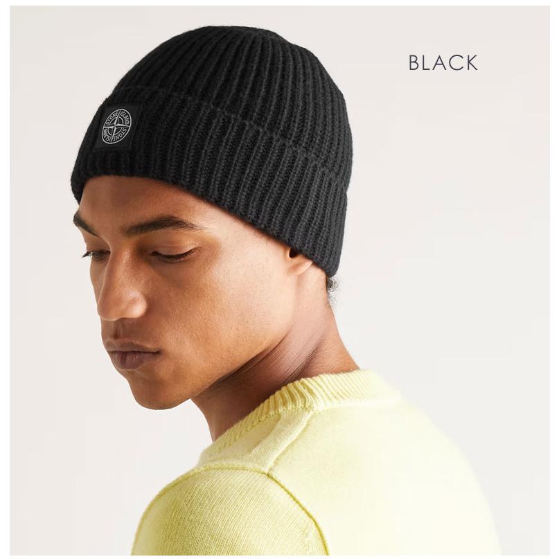 STONE ISLAND（ストーン アイランド） BEANIE ビーニー ニット帽