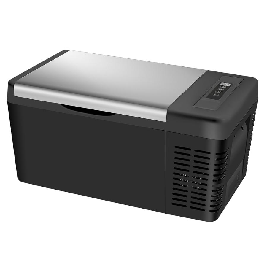 車載冷蔵庫 18L -22℃〜10℃ 45W ポータブル冷蔵庫 クーラーボックス