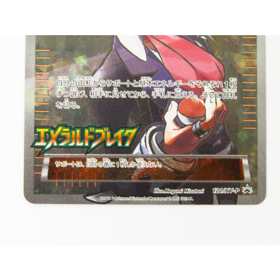ポケモンカードゲーム エメラルドブレイク ダイゴ 121/XT-P PROMO