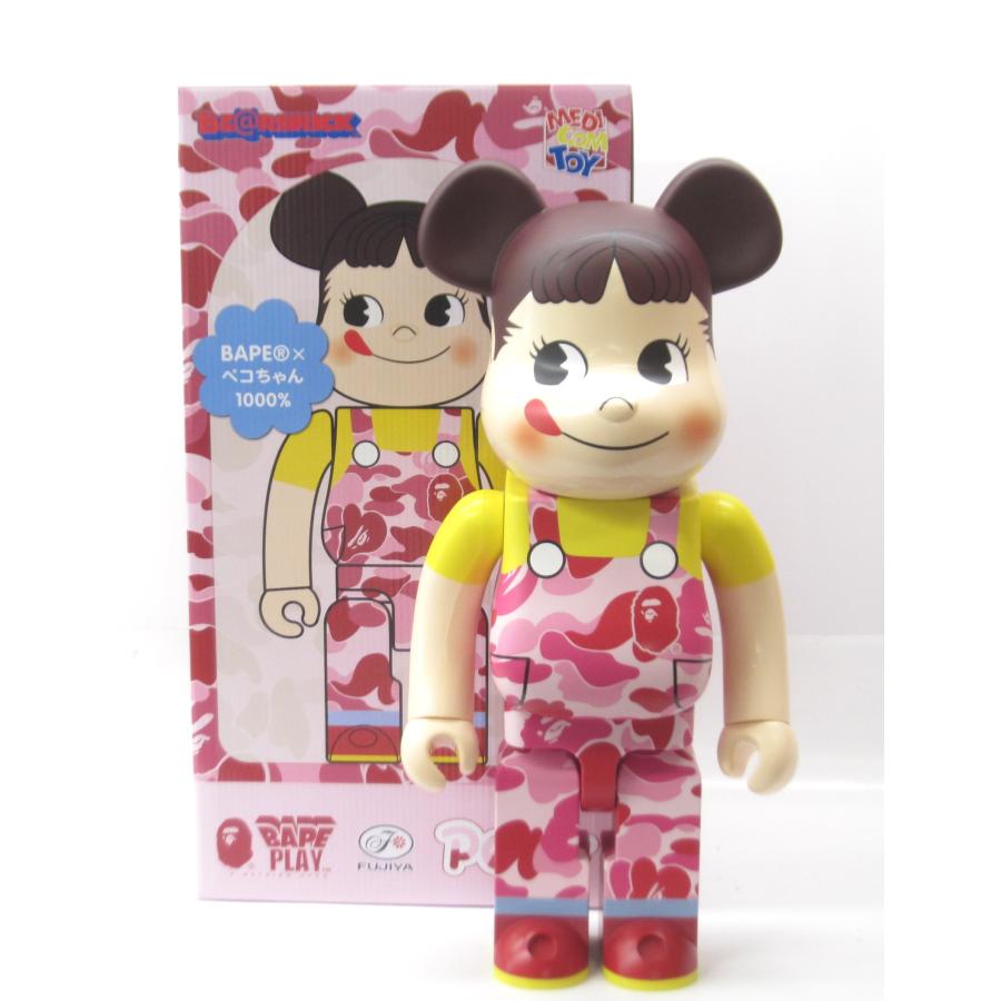 BE@RBRICK BAPE(R) ペコちゃん 1000％ PINK 【公式通販】