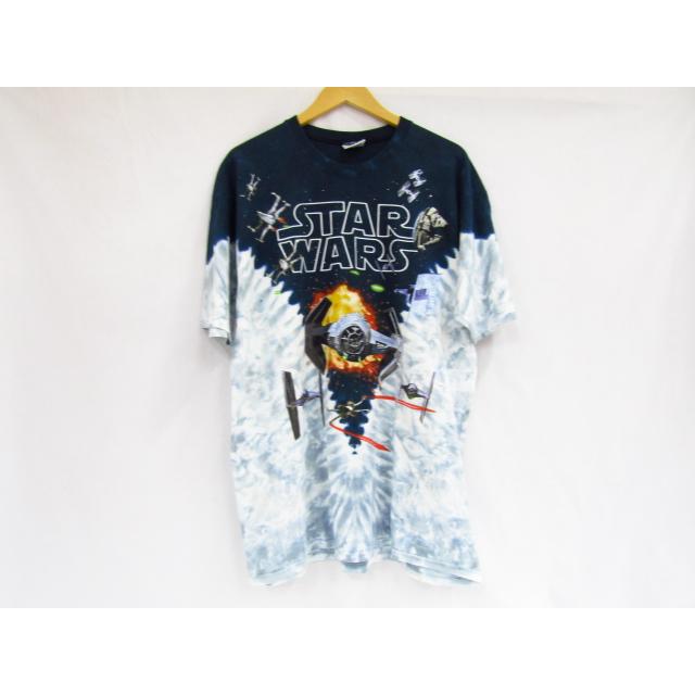 STAR WARS スターウォーズliquid Blue 90s tシャツ