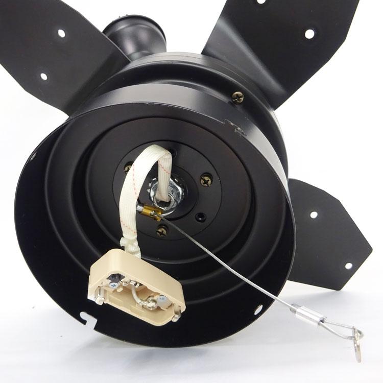 LOWYA シーリングファンライト Lasvolta 4L ブラック ベガ