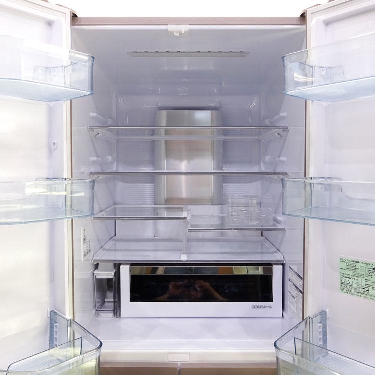 日立（HITACHI） 中古・設置込み 520L 2019年製 6ドア冷凍冷蔵庫