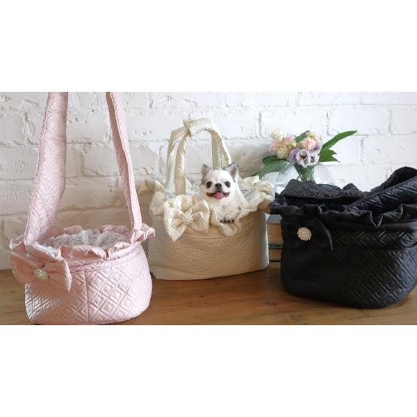 ルル・ドヌフ LouLou29 ブロックキルティング スリング S 小型犬 犬用