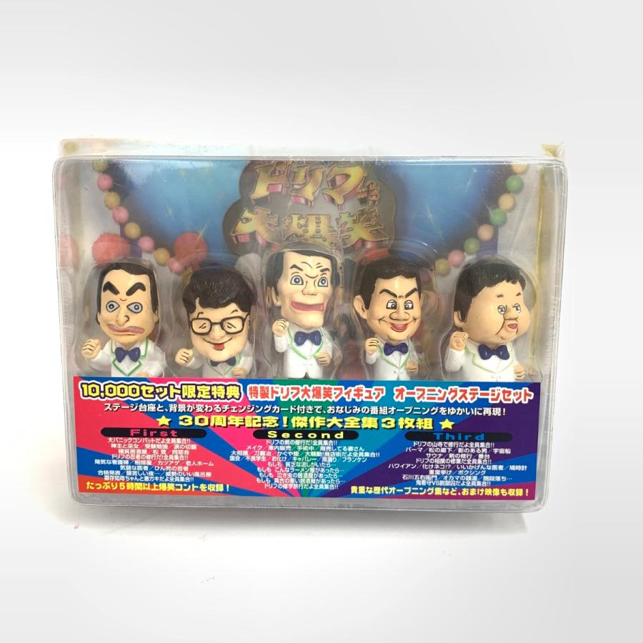 ドリフ大爆笑 30周年記念☆傑作大全集 DVD-BOX☆フィギュア付 未