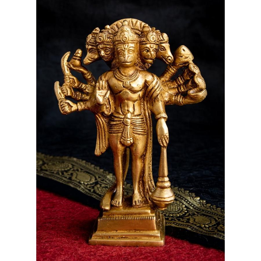 送料無料 ハヌマーン 神様像 ラーマーヤナ 猿族の王子様 五面