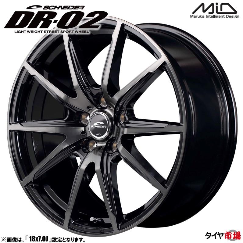 シュナイダー 4本セット SCHNEIDER DR-02 15インチ リム幅6.0J イン