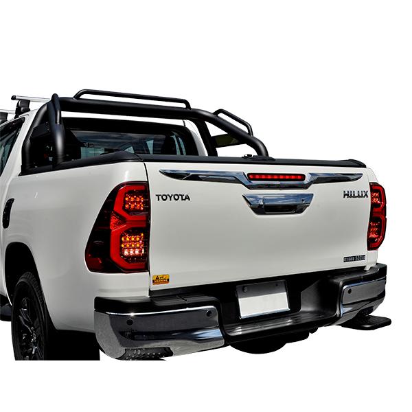 TYC正規品 トヨタ ハイラックス GUN125 ファイバー フルLEDテール