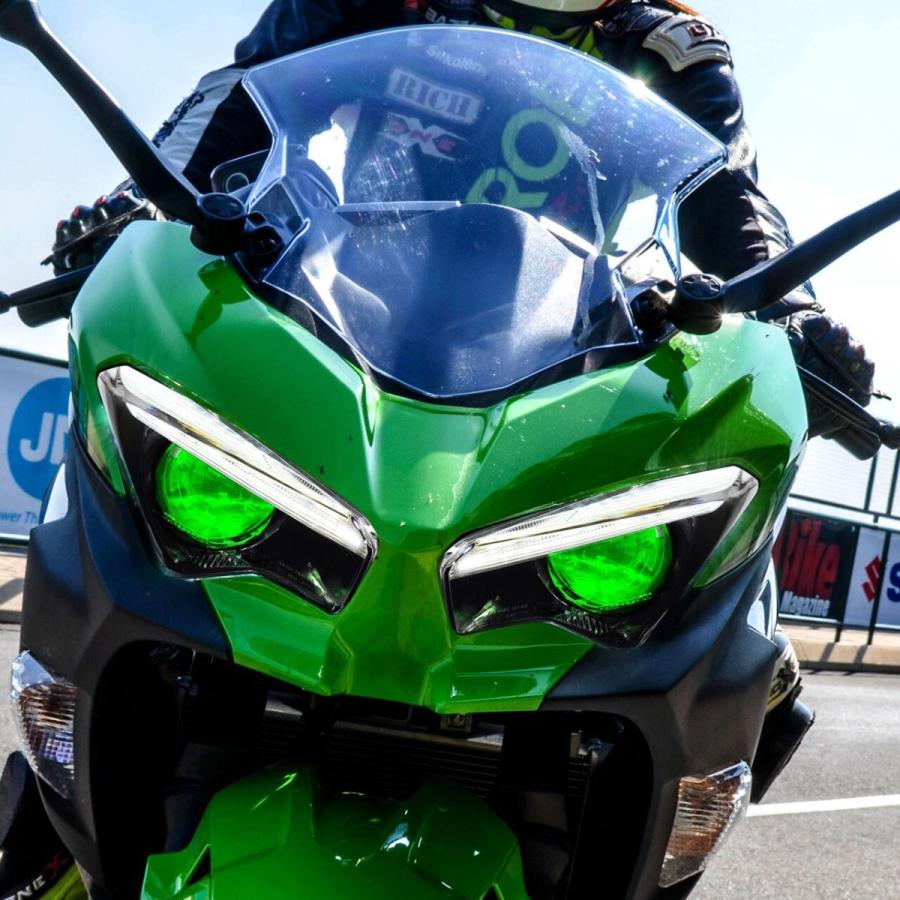 Kawasaki Ninja 250 18年以降 カスタムヘッドライト Full LED : 輸入