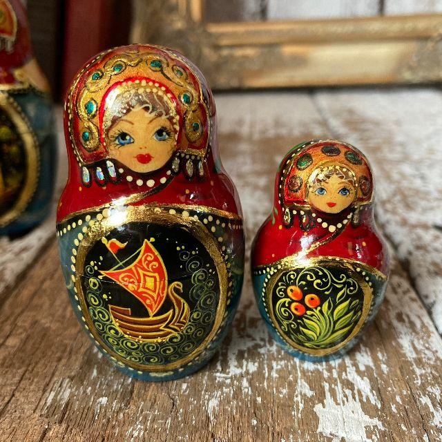 VINTAGE ≫ロシア ヴィンテージ*サンクトペテルブルク 作家物*木製