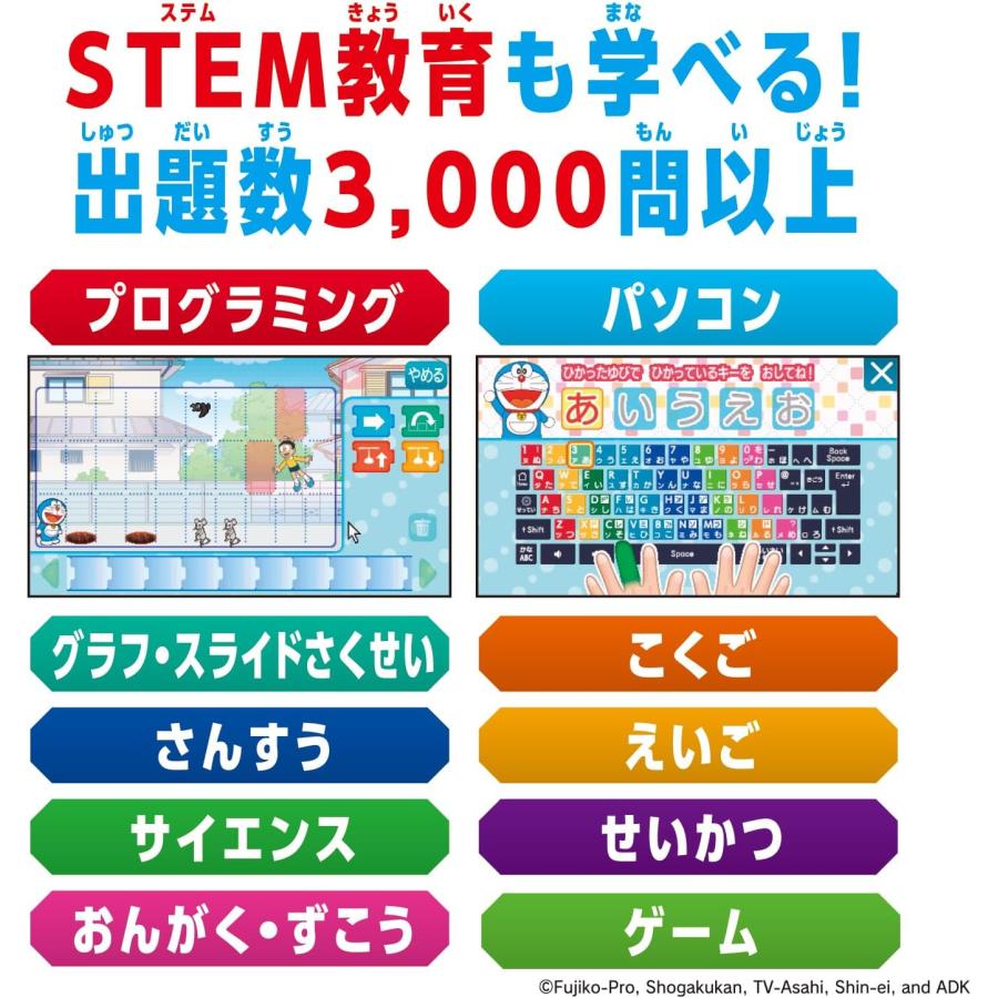 BANDAI（バンダイ） ドラえもんAIパソコン 日本おもちゃ大賞2024エデュ