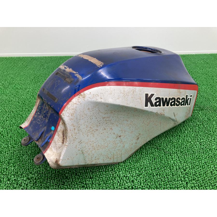 カワサキ（Kawasaki） GPZ900R タンク 青M 純正 中古 バイク 部品