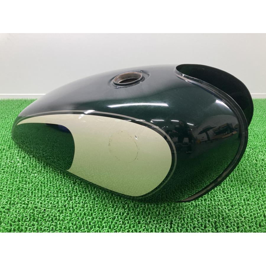 ヤマハ発動機 SR400 タンク 濃緑M ヤマハ 純正 中古 バイク 部品 1JR