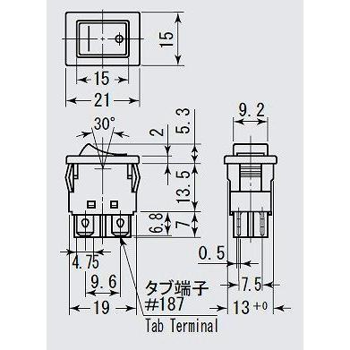 波動スイッチ 4P ON-OFF ミヤマ電器 DS850SF2WDK : 津パーツ店 - 通販