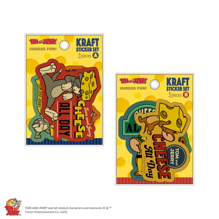 トムとジェリー クラフトステッカーセット ティーズファクトリー
