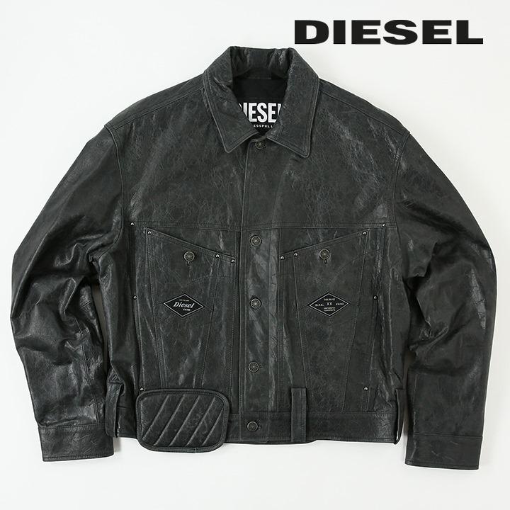 DIESEL（ディーゼル） レザージャケット メンズ 羊革 本革