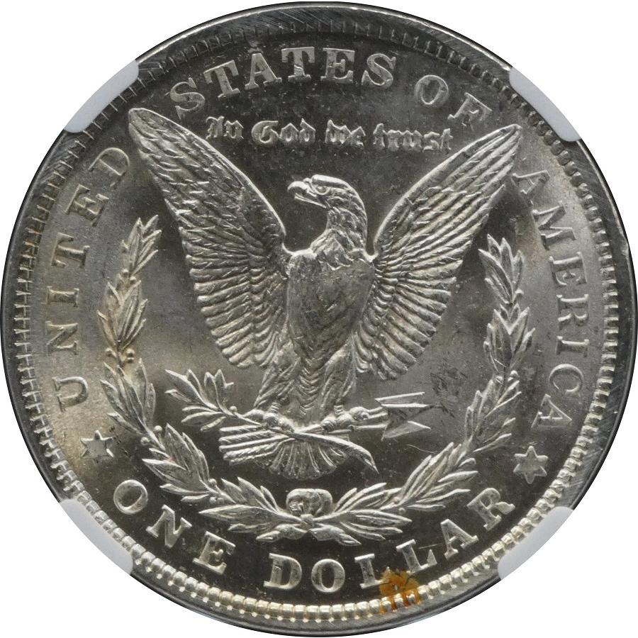 NGC MS62 モルガンダラー モルガン1ドル銀貨 1921年 アメリカ