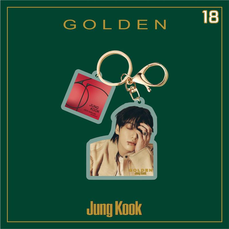 2番目半額 Jung Kookグッズ グク GOLDEN 防弾少年団 BTS バンタン 3D