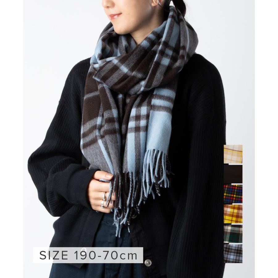 Joshua Ellis（ジョシュアエリス） マフラー メンズ レディース 大判