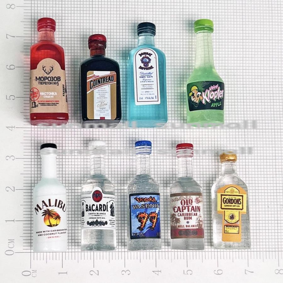 1点販売】【選べる9種類】 ミニチュア カクテル＆リキュール ボトル風