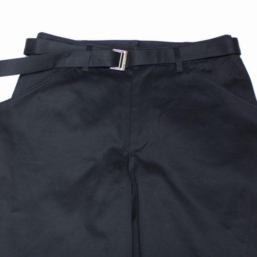 sacai サカイ 25SS Cotton Chino Pants パンツ 1 ネイビー : unstitch