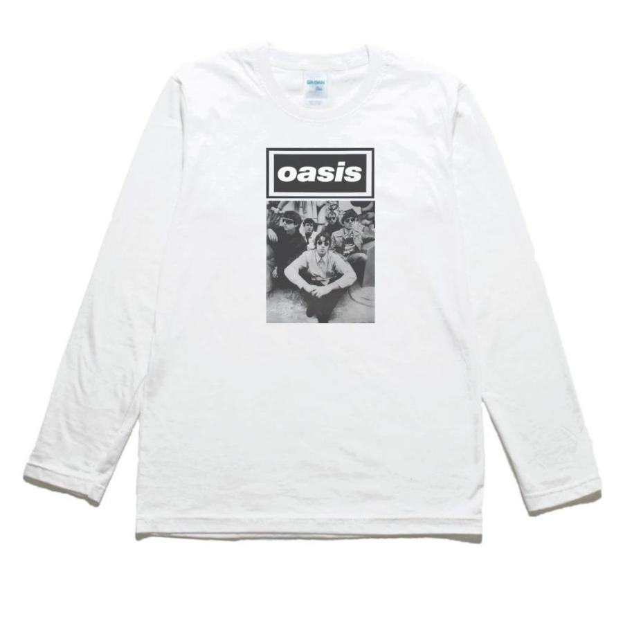 オアシス oasis 音楽Tシャツ ロックTシャツ バンドTシャツ 長袖Tシャツ