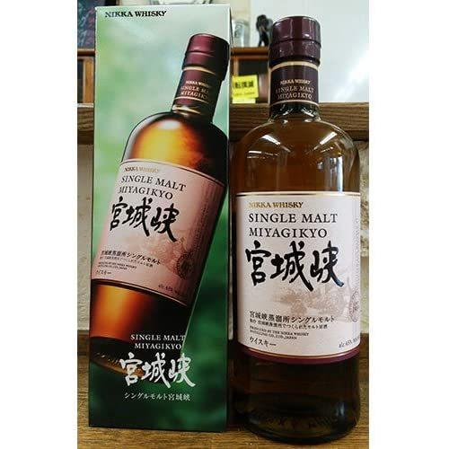ギフト】 ニッカ シングルモルト 宮城峡 箱付き 45度 700ml : うぐいす