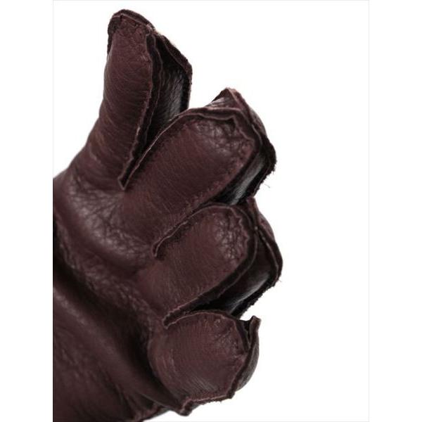 ALPO（アルポ） 【セール】ALPO レザーグローブ ダークブラウン 鹿革