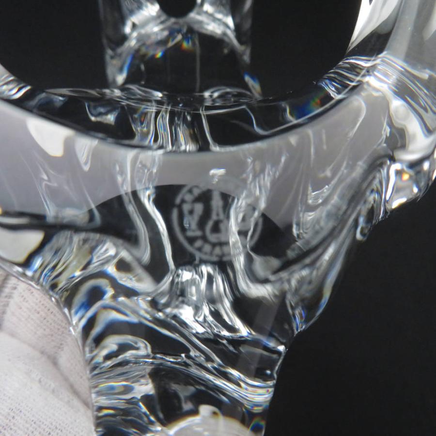 バカラ（Baccarat） 美品 LOET VANDERVEEN クリスタルオブジェ