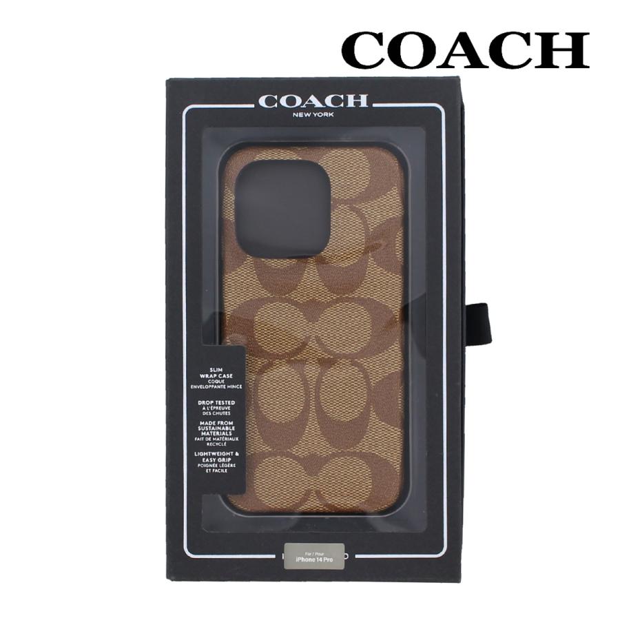 美品】COACH コーチ iPhone 14 promax スマホケース Amazon.co.jp